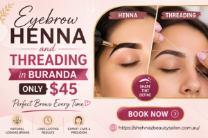 Eyebrow Henna and Threading in Buranda