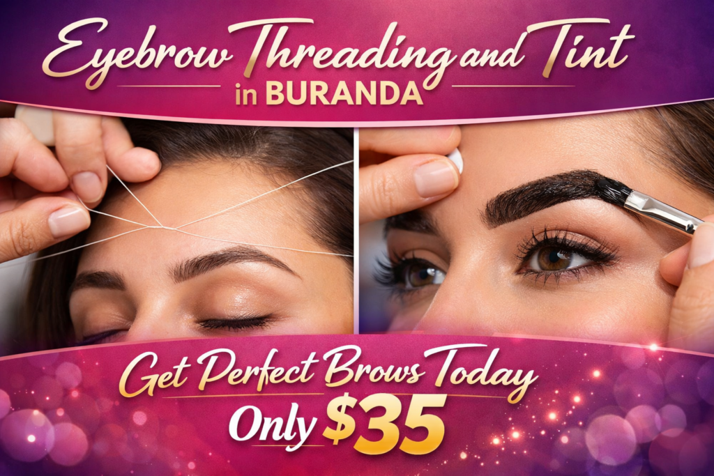Eyebrow Threading and Tint in Buranda
