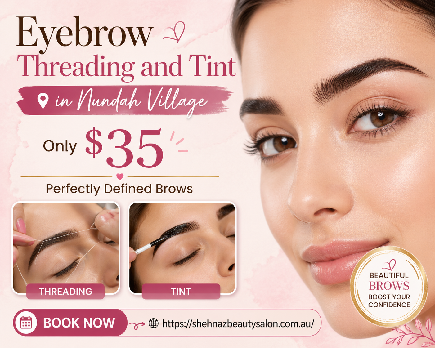 Eyebrow Threading and Tint in Nundah Village