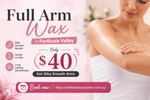 Full Arm Wax in Fortitude Valley