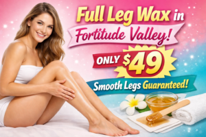 Full Leg Wax in Fortitude Valley