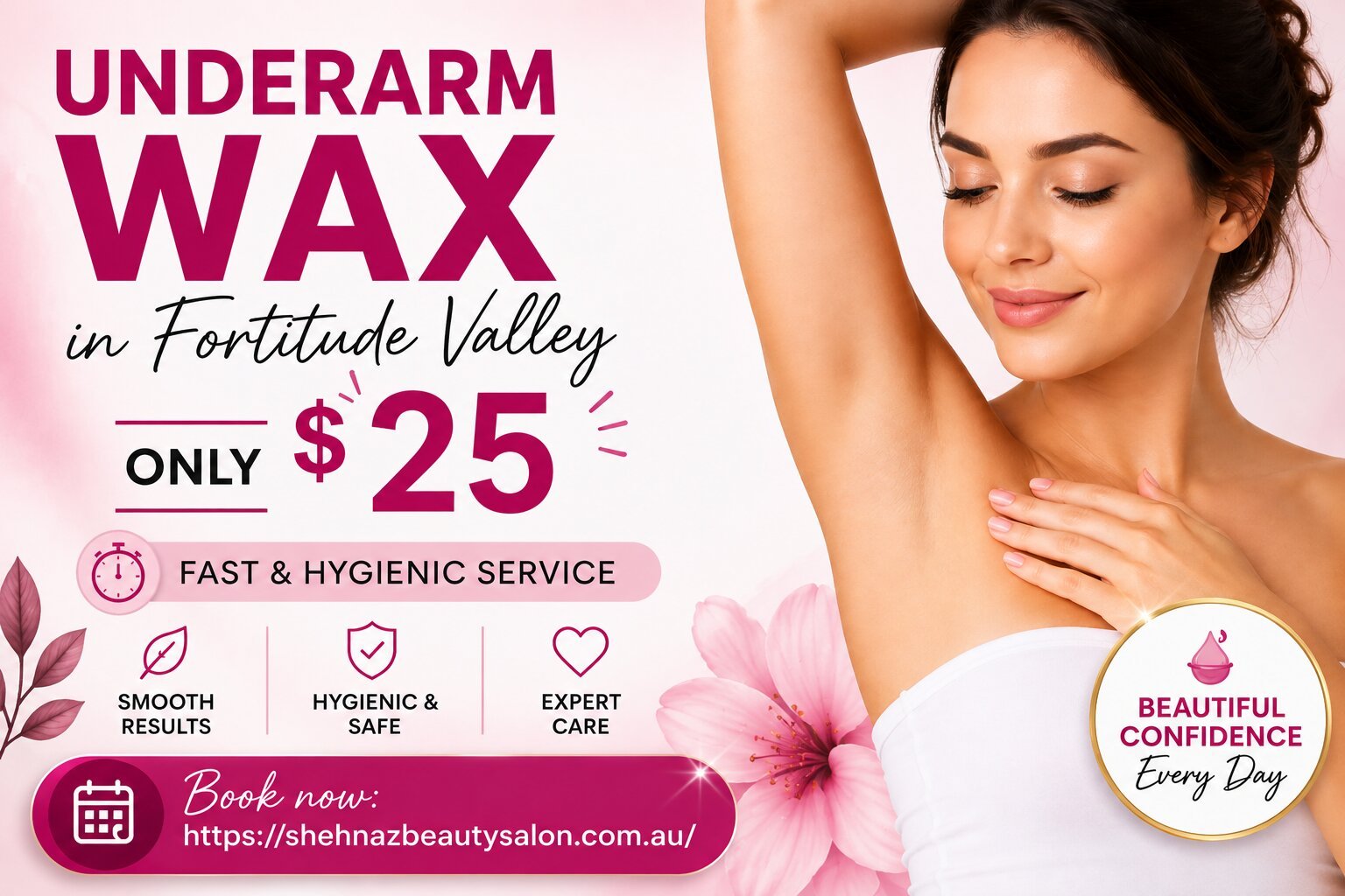 Underarm Wax in Fortitude Valley