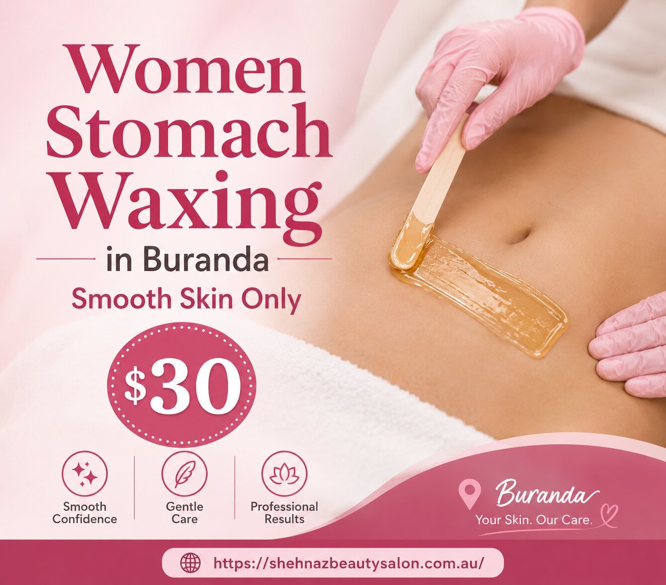 Women Stomach Waxing in Buranda
