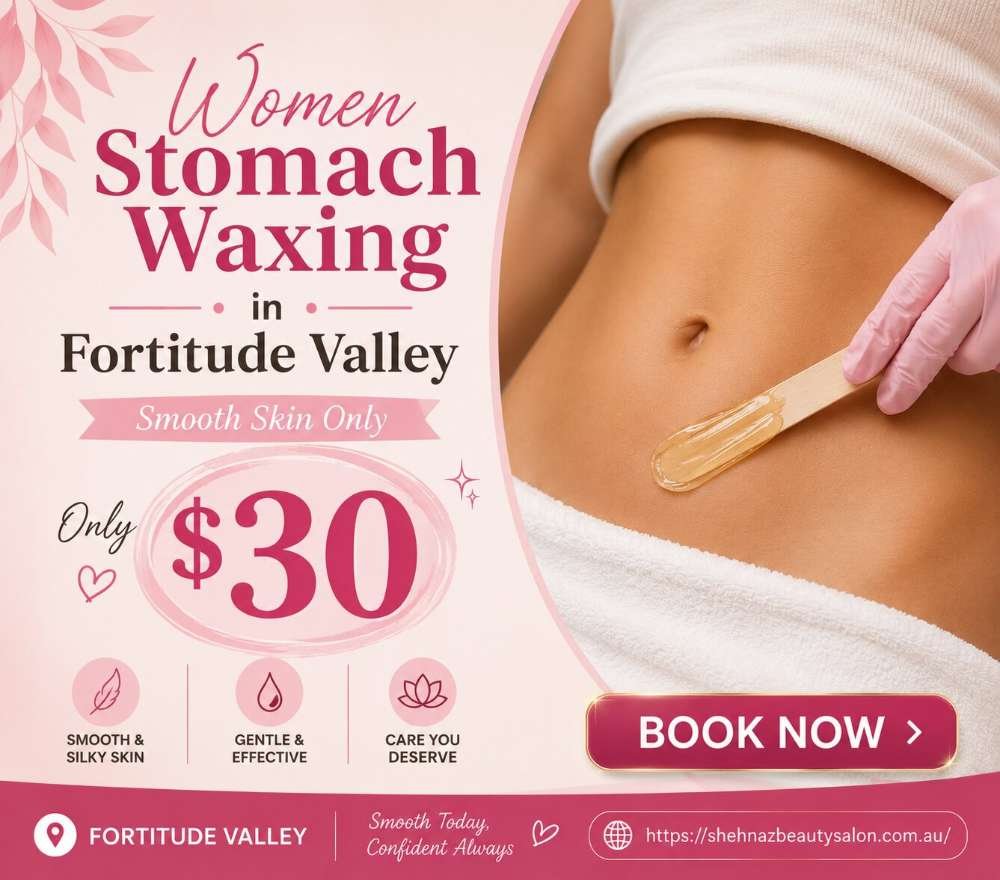 Women Stomach Waxing in Fortitude Valley