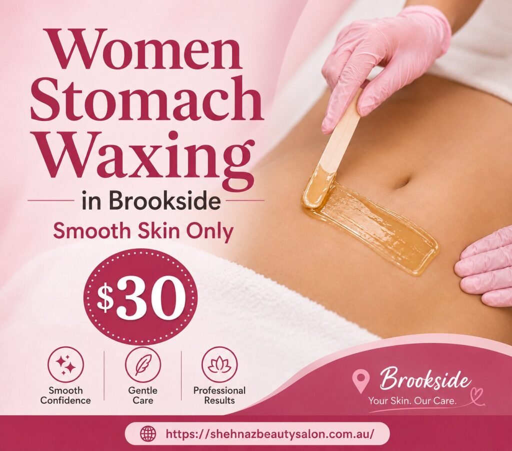 Women Stomach Waxing in Brookside