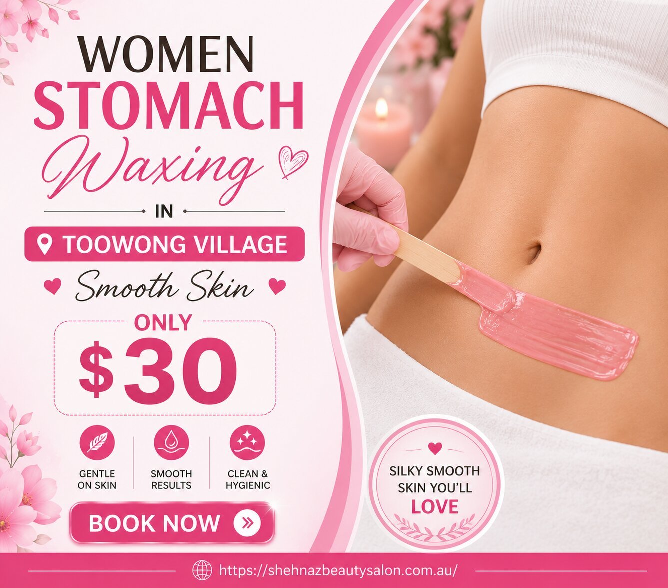 Women Stomach Waxing in Toowong Village