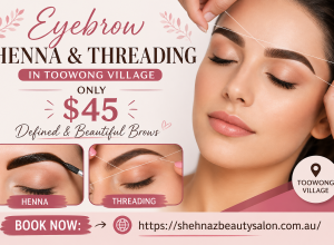 Eyebrow Henna and Threading in Toowong Village