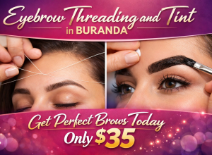 Eyebrow Threading and Tint in Buranda
