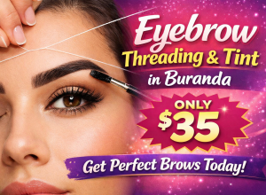 Eyebrow Threading and Tint in Buranda