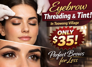 Eyebrow Threading and Tint in Toowong Village Only $35