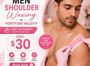 Men Shoulder Waxing in Fortitude Valley