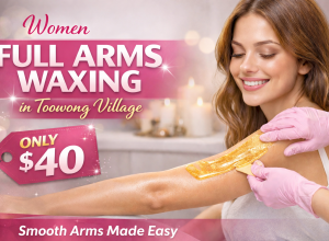 Women Full Arms Waxing in Toowong Village Only $40