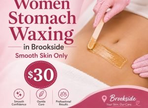 Women Stomach Waxing in Brookside