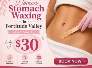 Women Stomach Waxing in Fortitude Valley